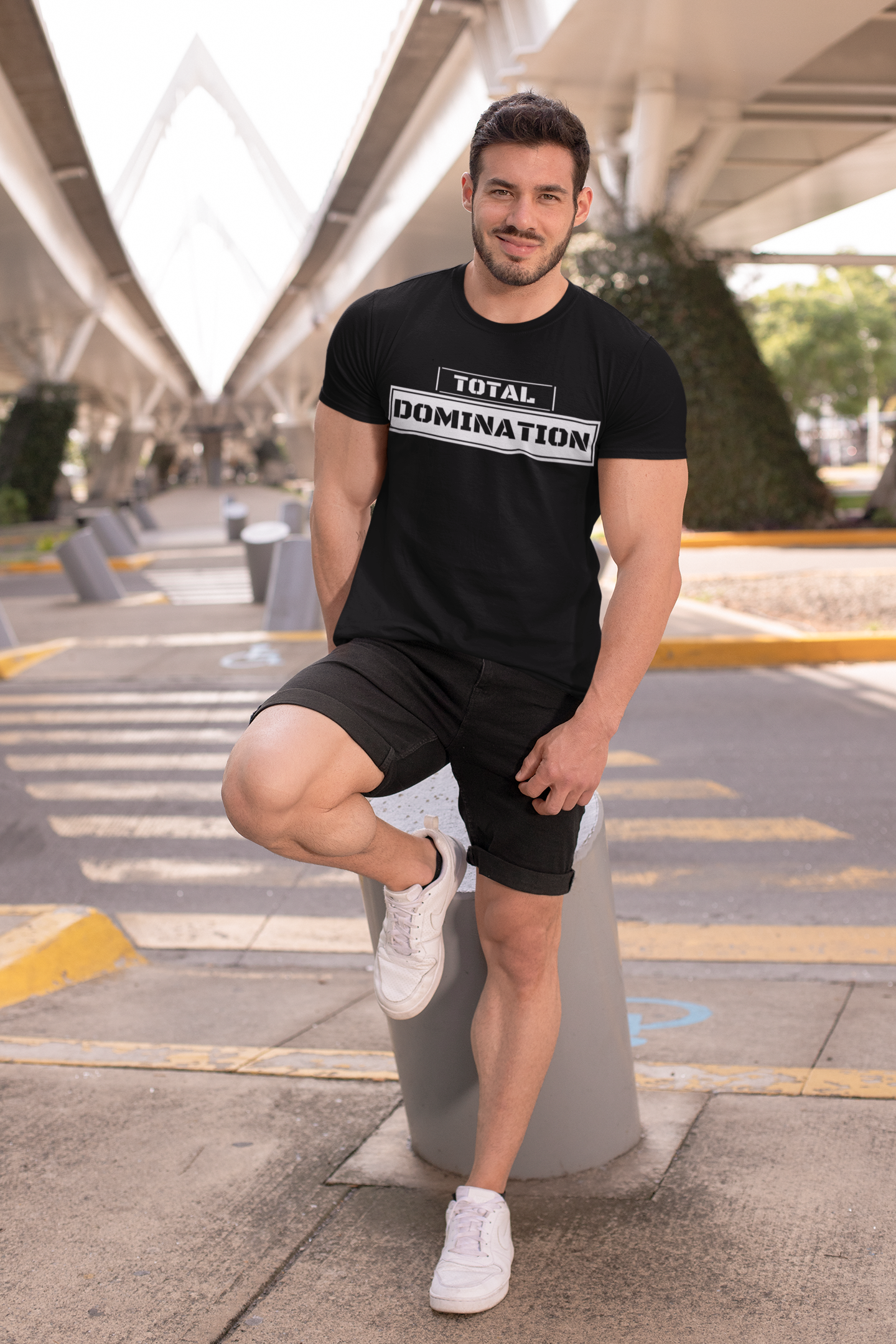 TOTAL DOMINATION - Men’s premium heavyweight tee