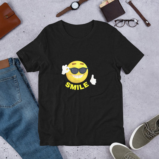 SMILE - Short-Sleeve Unisex T-Shirt