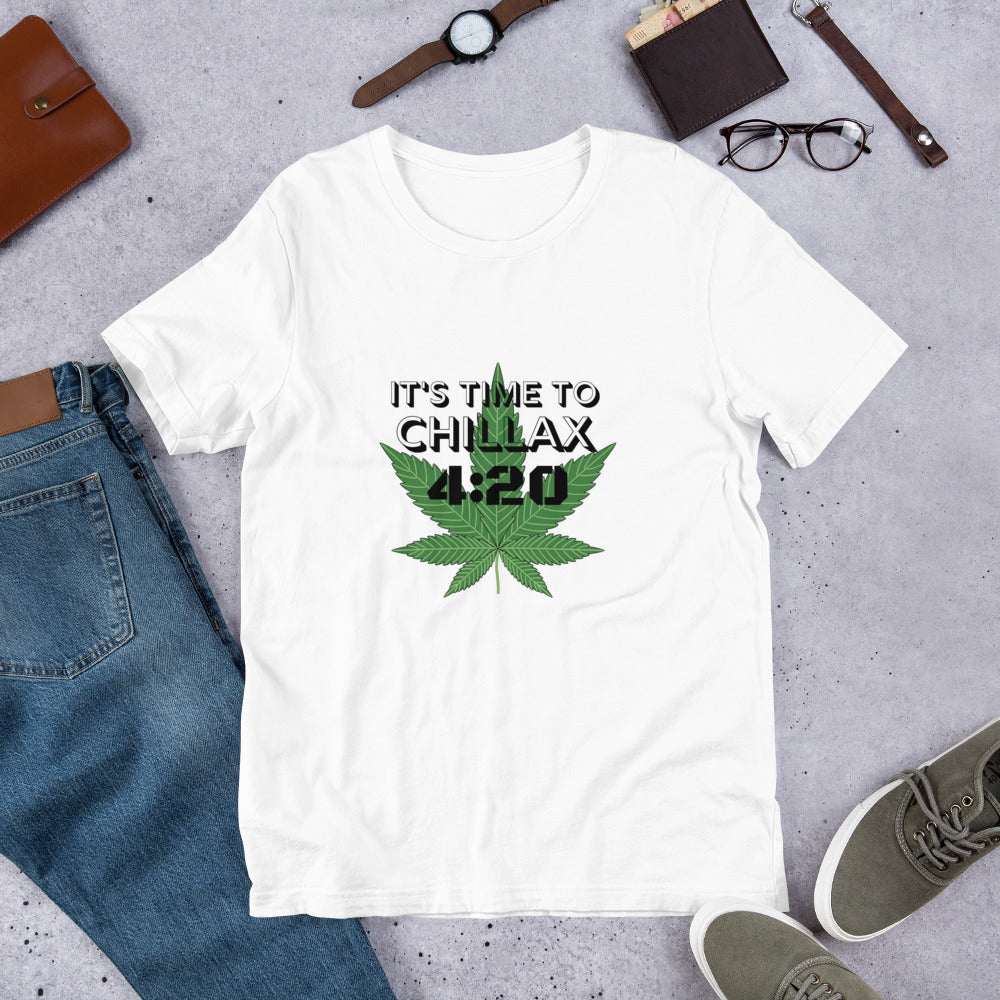 IT'S TIME TO CHILLAX - Short-Sleeve Unisex T-Shirt