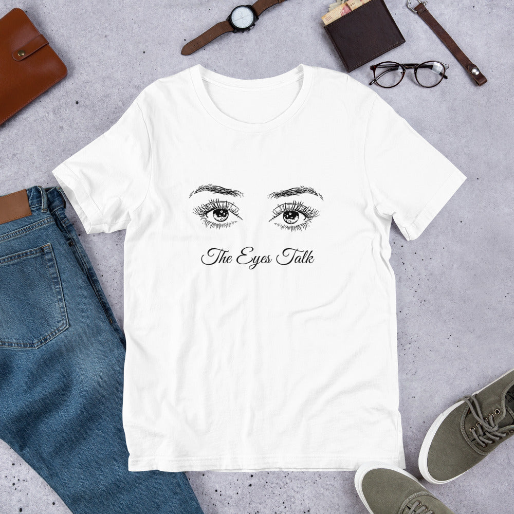THE EYES TALK - Short-Sleeve Unisex T-Shirt