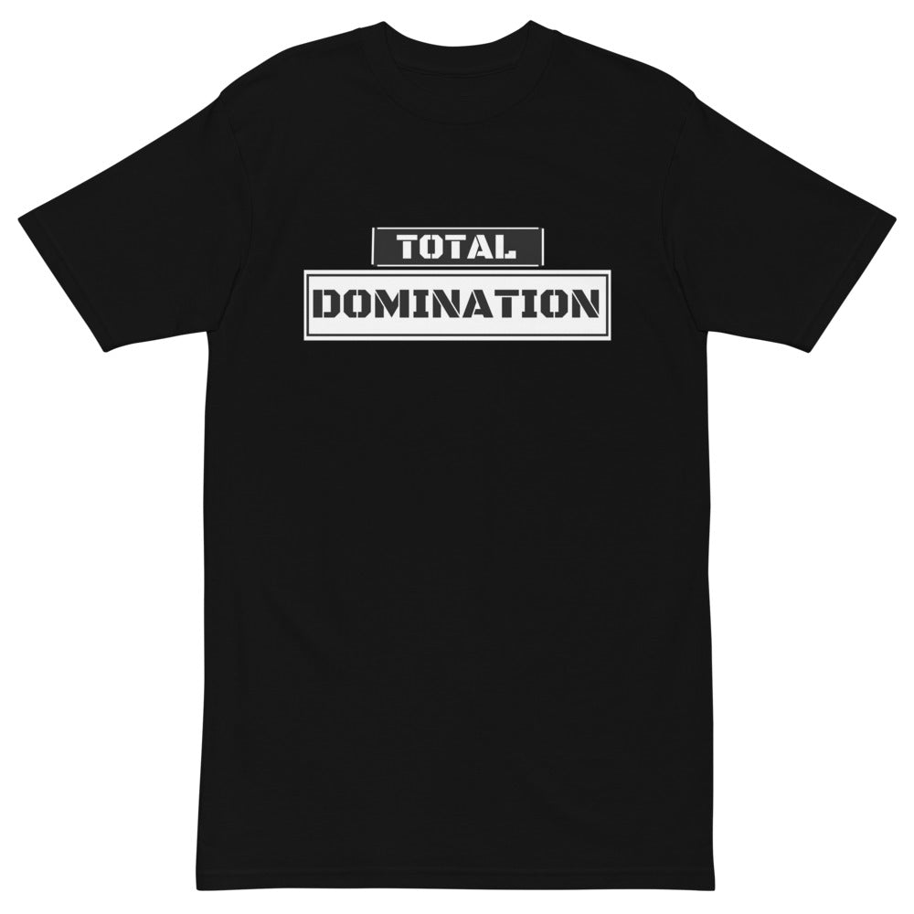 TOTAL DOMINATION - Men’s premium heavyweight tee
