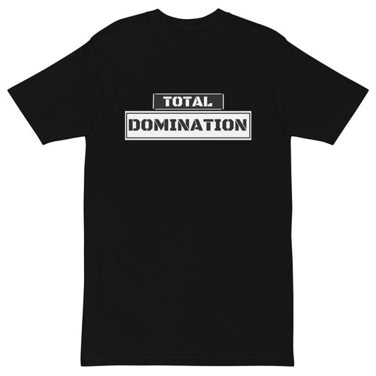 TOTAL DOMINATION - Men’s premium heavyweight tee