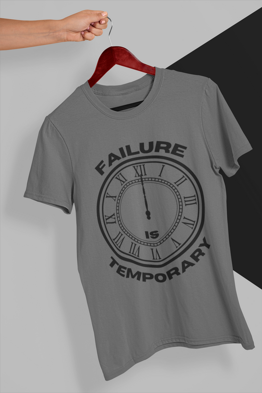 FAILURE IS TEMPORAY - Short-Sleeve Unisex T-Shirt