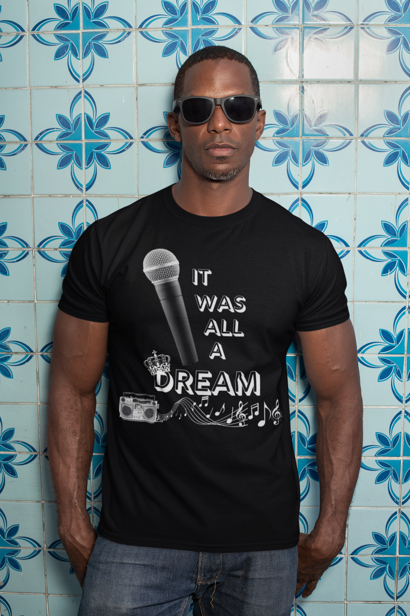 IT WAS ALL A DREAM - Short-Sleeve Unisex T-Shirt