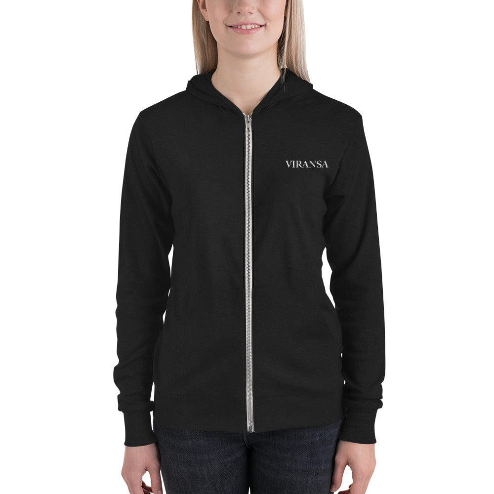 VIRANSA SWEAT TOP ZIPPER - Unisex zip hoodie