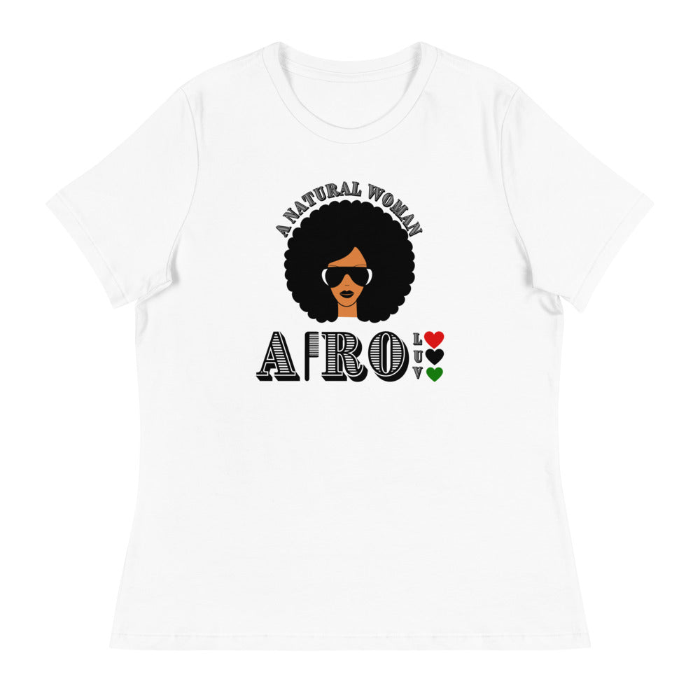 AFRO LUV - Women's Relaxed T-Shirt